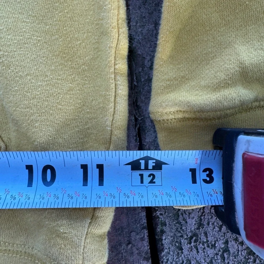 Baby Gap Toddler Arch Logo Fleece Hoodie Mustard Yellow 18-24 Months